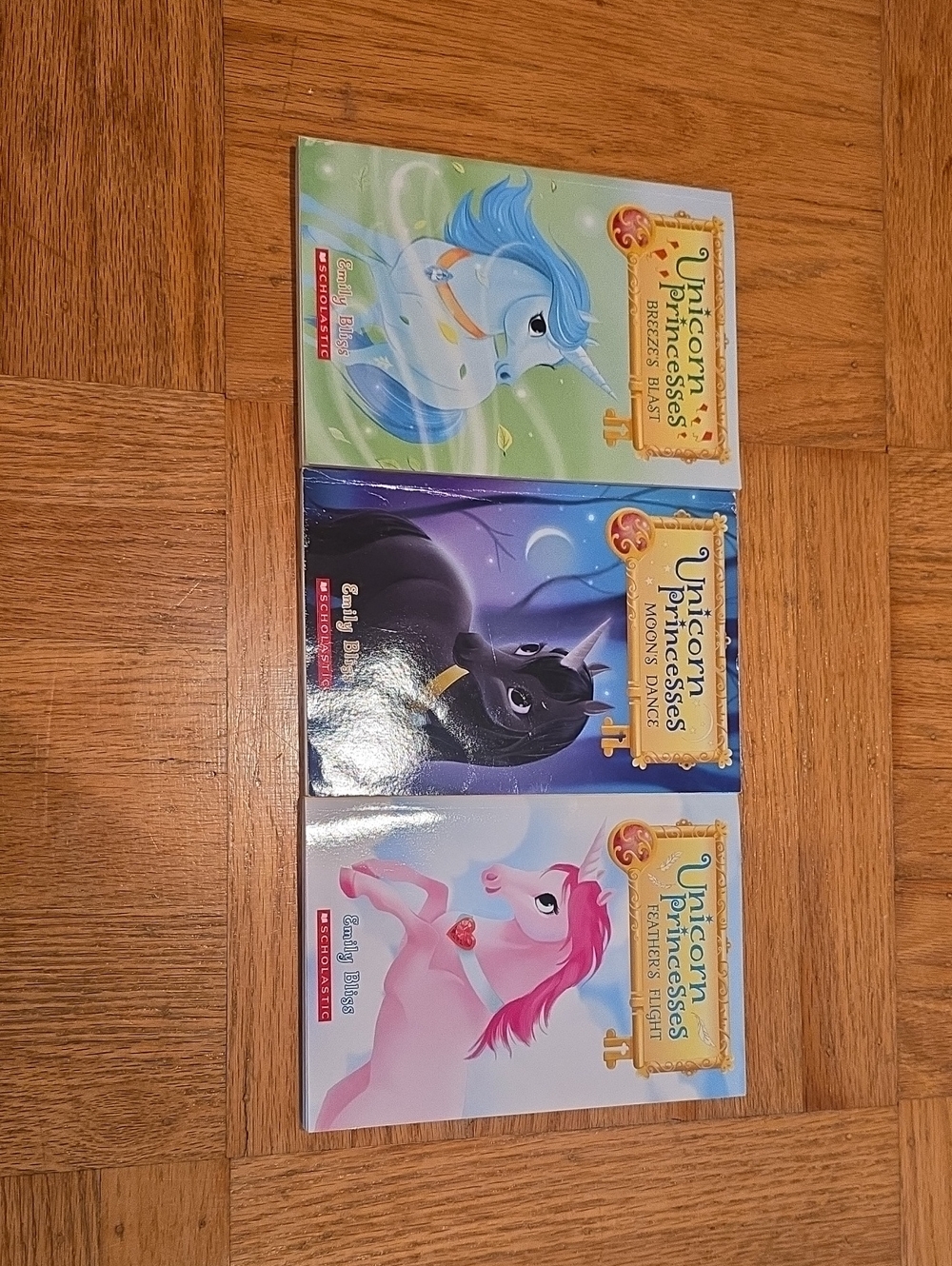 Unicorn Princesses Book Set - Pink, Blue & Purple Covers